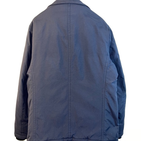 SCHOTT Bros - Vintage Peacoat - 2 in 1 Collar Lined Coat- Navy XL - 80% OFF SALE - Picture 2 of 16